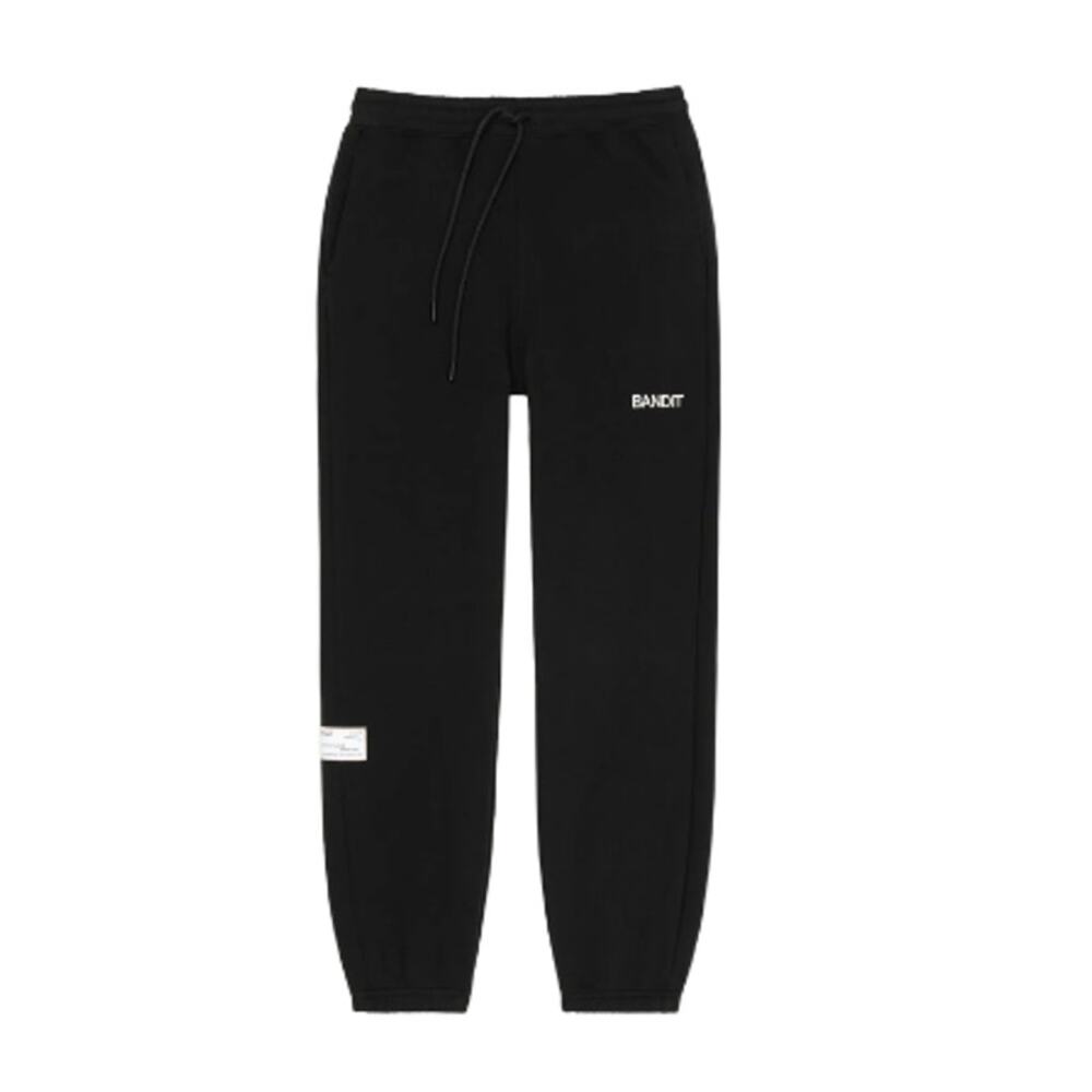 Bandit Unisex Black Classic Cotton Fleece Sweatpants Size XL
